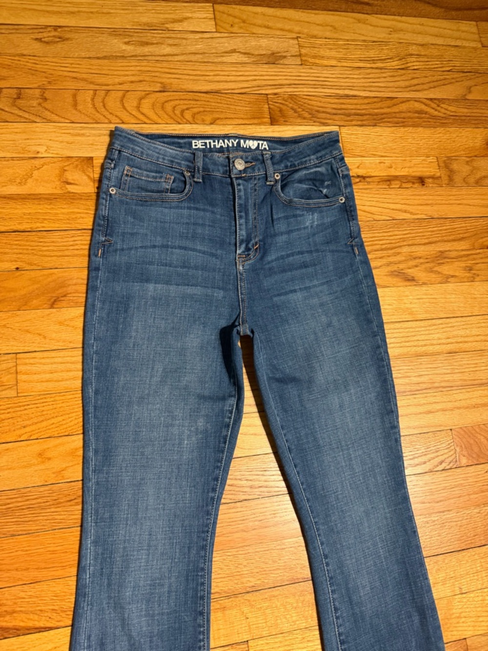 Bethany Mota High Waisted Jegging Bow back leggings High-Rise Skinny Jeans Sz 6 - Picture 2 of 6